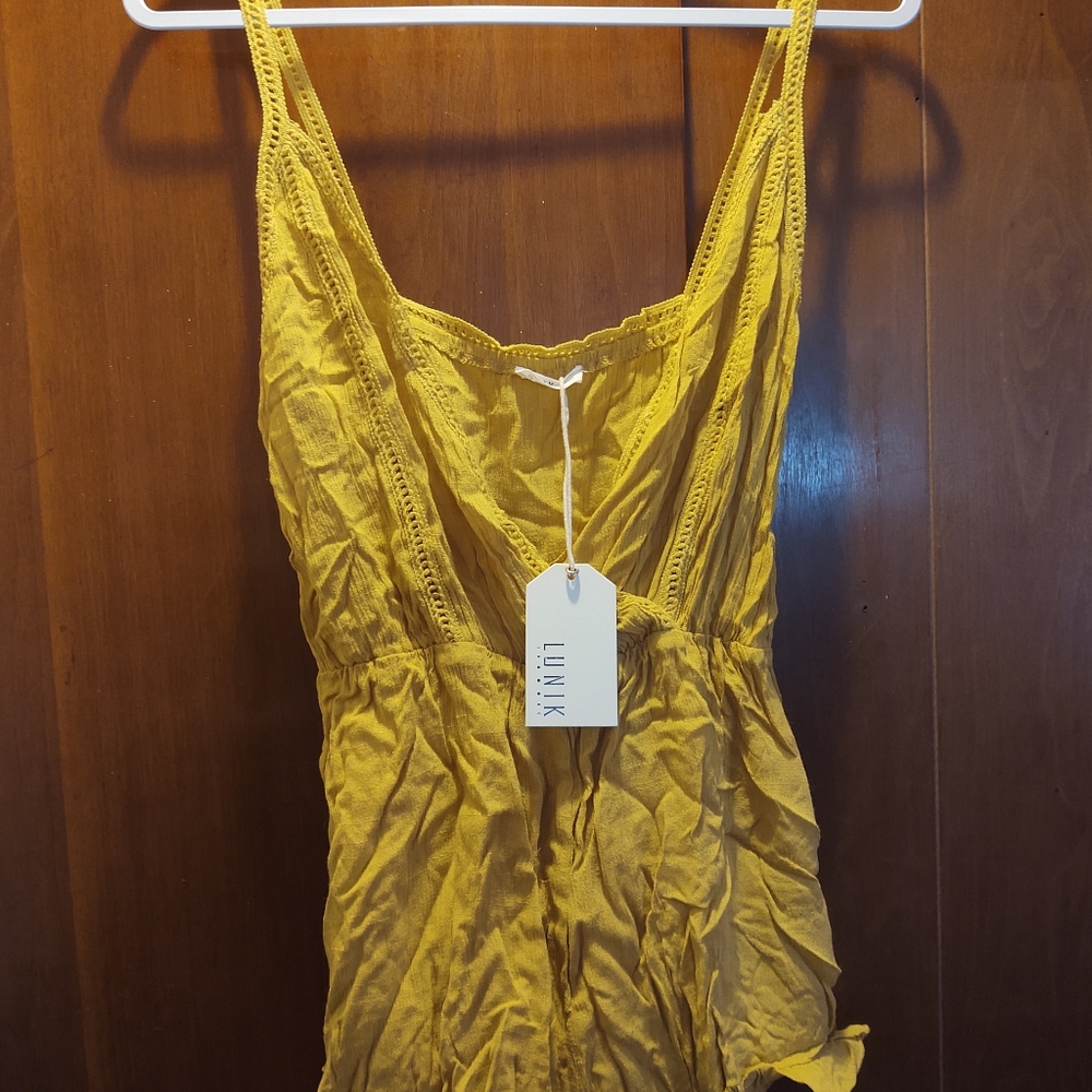 🚨Lunik tank top shorts one piece size S (T6)